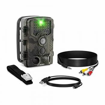 Cámara de Caza 8MP Full HD con Sensor de Movimiento y 46 LED IR - Alcance 20m - 0,3s
