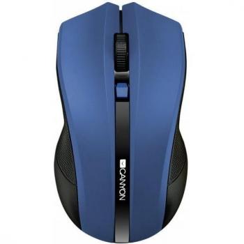 Canyon CNE-CMSW05BL Ratón Inalámbrico Óptico 1600 DPI Ambidextro Azul