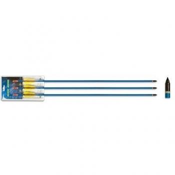 Hellbow Juego de 3 Flechas de Aluminio de 30 Pulgadas recomendadas para Arcos compupestos de 50 a 70 Libras