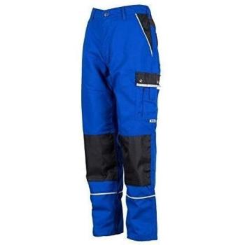 TMG® - Pantalones cargo para mecánicos y fontaneros - Muy resistentes - Azul real