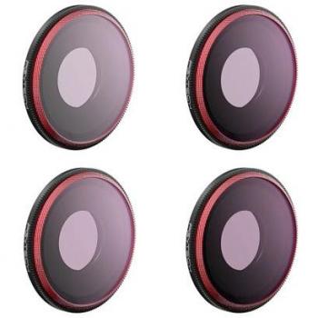 PGYTECH Professional ND/PL Filter Pack for DJI Osmo Action 3 (4 Filters: 8, 16, 32, 64)
