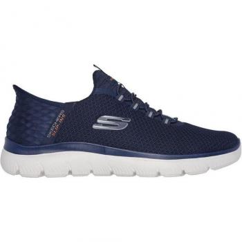 Skechers Slip-ins Summits High Range Trainers - Navy - Male - Size: 10 UK