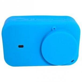 Funda protectora de gel de silicona antiarañazos con tapa para lente para cámara de acción Xiaomi Mijia Mini 4K