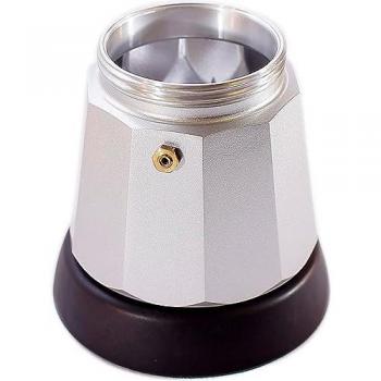 Recambio Caldera Cafetera Aluminio 6 Tazas Compatible De'Longhi Alicia EMK6 con Resistencia y Válvula Incluidas