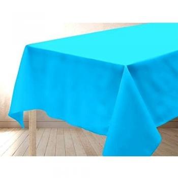 Mantel antimanchas rectangular 140x300 cm ALIX turquesa