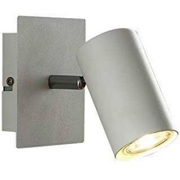 Luz de Techo Joffrey, Dimmable, 1 Foco, Blanco, Metal para Sala y Comedor