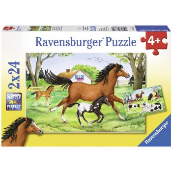 Ravensburger - Mundo de los Caballos - 2x24p