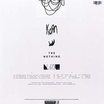 Korn The Nothing White Vinyl Sealed 2019 UK vinyl LP 0016861740917