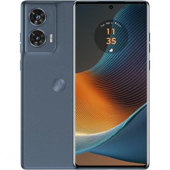 MOTOROLA Edge 50 Fusion Móvil libre 12 GB RAM, 256 GB almacenamiento, pantalla pOLED de 6.7 Full HD+ a 144Hz, color Forest Blue
