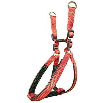 ARQUIVET Arnés Rojo Ajustable para Perro 1,5 x 40-50 cm - Material Antideslizante, Duradero y Resistente, fácil de Limpiar - 100% Nylon - Adiestramiento y Paseo