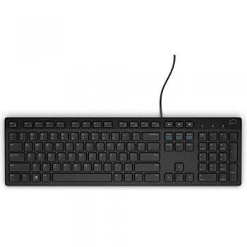 Teclado Dell KB216 USB QWERTY Italiano Negro