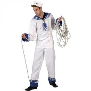 Disfraz de Marinero Blanco para Adultos XL