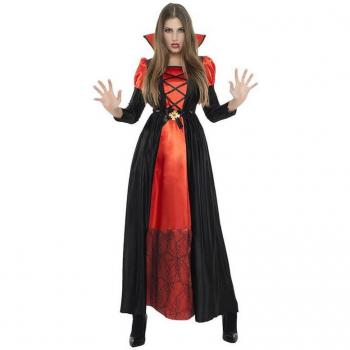 Kimokawaii Disfraz de Vampiresa largo para mujer