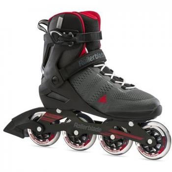 Rollerblade Spark 84 Patines en línea Dark Grey/Red 41