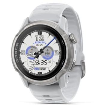 Coros APEX 4 Premium Multisport GPS Watch (46mm) - White Titanium