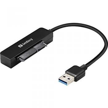 Sandberg 133-87 - Adaptador USB 3.0 a SATA Link, Negro