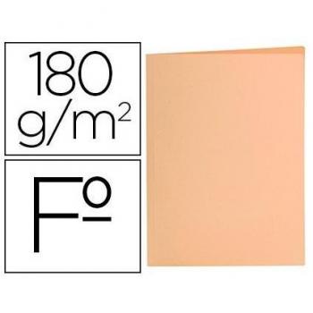 Subcarpeta Liderpapel Folio Naranja Pastel 180g/m2