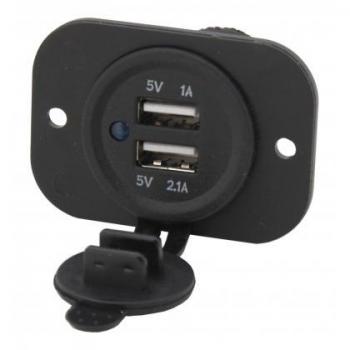 Cargador de coche para móvil CARCOMMERCE 42606 - Cargador portátil rápido para auto