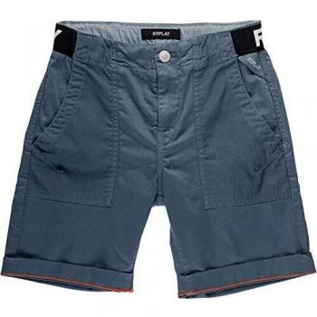REPLAY SB9503.050.8081138 Pantalones Cortos, Gris