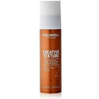 Goldwell StyleSign Creative Texture, Crystal Turn High-Shine Gel Wax for Straight & Curly Hair, 100 ml