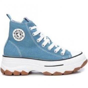 Zapatilla de mujer Refresh 171919 blanco cremallera