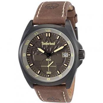 Timberland Mens Analogue Classic Quartz Watch with Leather Strap TBL.15354JSB/79