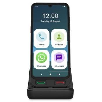 Smartphone SPC Zeus 2 Pro 6.1 para Mayores - Doble SIM, 4G, Botón SOS, 128GB, 4GB RAM, Color Negro