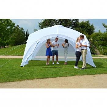 ProfiLine 1002303 Event Carpa playa - Carpa para jardín 400 x 400 x 265 cm Incluye 2 mosquiteras