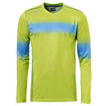 Uhlsport Eliminator ML – Camiseta de Portero para Hombre, Camiseta, Hombre, Color Vert Power/Bleu Energy, tamaño Medium