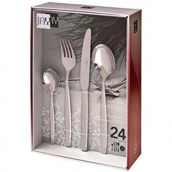 Jay Set de cubertería con 24 Piezas, 3 mm, Centimeters