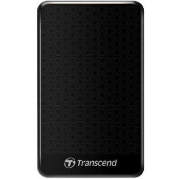 Transcend 2 TB USB 3.1 Gen 1 Portable Hard Drive, Black - StoreJet TS2TSJ25A3K