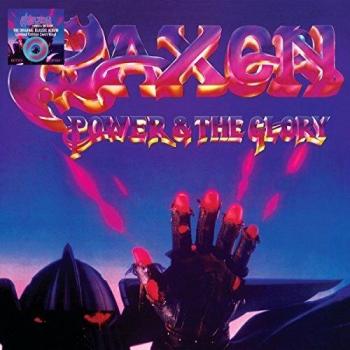 Saxon Power & The Glory Blue & Pink Vinyl Sealed 2018 UK vinyl LP BMGCAT162LP