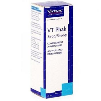 Jarabe VT Phak para cataratas en perros - Virbac 50 ml