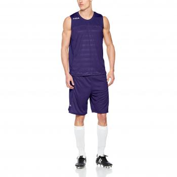 Joma Space II Set de Baloncesto, Hombre, Morado, 2XS