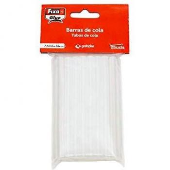 Fixo 58400 25 Barras de Cola Transparente