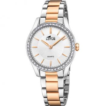 Reloj Lotus Bliss para Mujer 18798/1 de Acero con Esfera Plateada y Circonitas