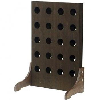Expovinalia Botellero para 20 Botellas, Madera, Marrón, 70x44x7 cm