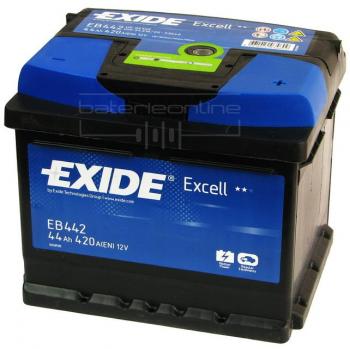 Batería Exide EB442 Excell. 12V - 44Ah/420A (EN) Caja LB1