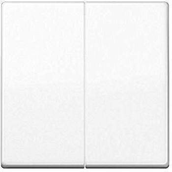 JUNG Wippe para Interruptor/Táctil Serie AS, Color Blanco Alpino (AS 591-5 BF WW)