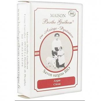 Jabón Surgras Bio de Argán y Limón 100g Maison Berthe Guilhem