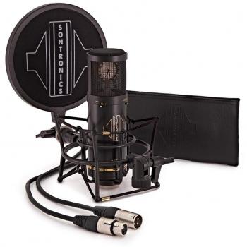 Sontronics STC-3X Black Large-Diaphragm Cardioid Condenser Microphone Pack