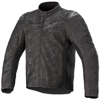 Chaqueta textil de motocicleta Alpinestars T-SP5 Rideknit Negra-Camuflaje, características: diseño unisex, color negro con camuflaje multicolor, modelo T-SP5, material Rideknit para