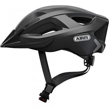 ABUS Aduro 2.0 Titan M - Allround Bicycle Helmet with Light for Urban Use (Size M, 51-58cm)