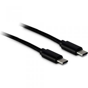 Cable USB 3.1 Tipo C a Tipo C de 1m, Negro