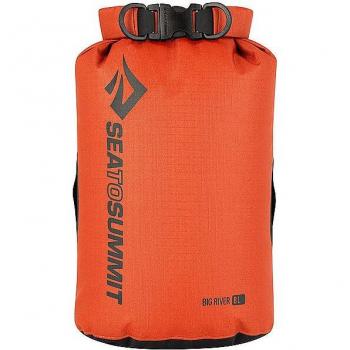 Bolsa Estanca Impermeable Deportiva Sea to Summit Big River Rojo 8L - Resistente al Agua y Duradera