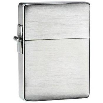 Zippo Feuerzeug 60001173 1935 Replica with out Slashes Briquet, Latón, Brushed Chrome, 5 1/2x3 1/2-Cm