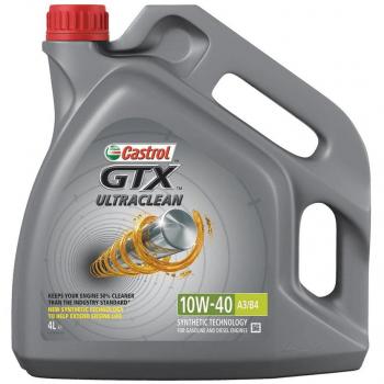 Aceite de motor CASTROL GTX 10W-40 para VW, AUDI y MERCEDES-BENZ - Capacidad 4L