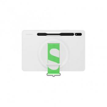 Funda de Silicona Blanca con Correa para Tablet Samsung EF-GX700C de 11 pulgadas