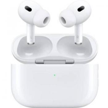 Apple AirPods Pro (2nd generation) Auriculares Inalámbricos Dentro de oído con Cancelación de Ruido, Control táctil y Estuche de Carga MagSafe Blanco