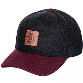 Element Treelogo - Gorra de béisbol ajustable para hombre, color negro